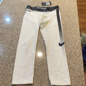 Nike pro cool Dri fit football compression 3/4